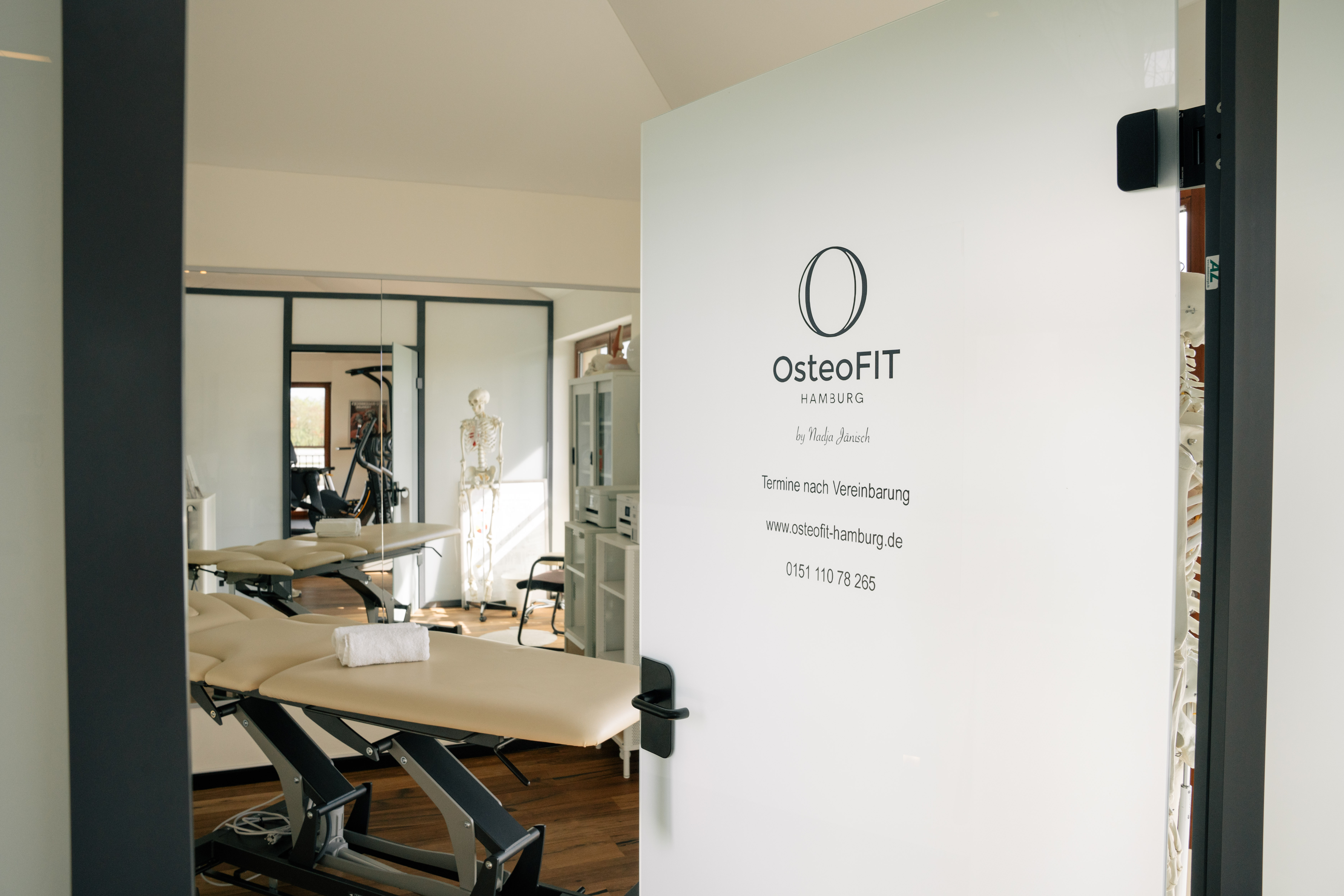 Blick in die Räumlichkeiten von Osteofit