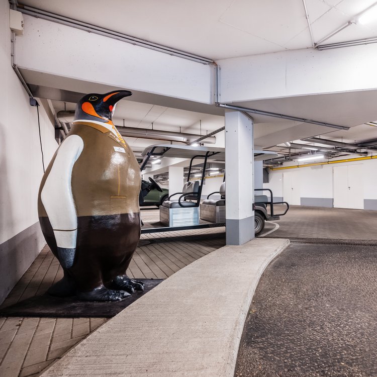 Tiefgarage im Park-Hotel Hagenbeck