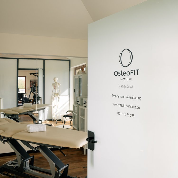 Blick in die Räumlichkeiten von Osteofit